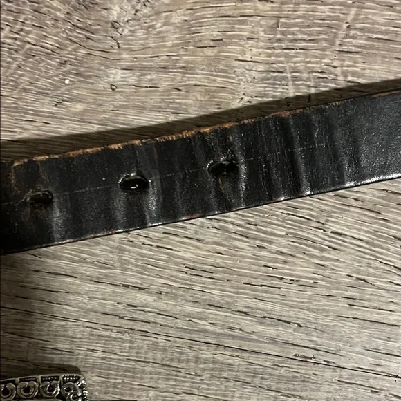 Roper Black and Silver Women's Belt - Picture 3 of 5